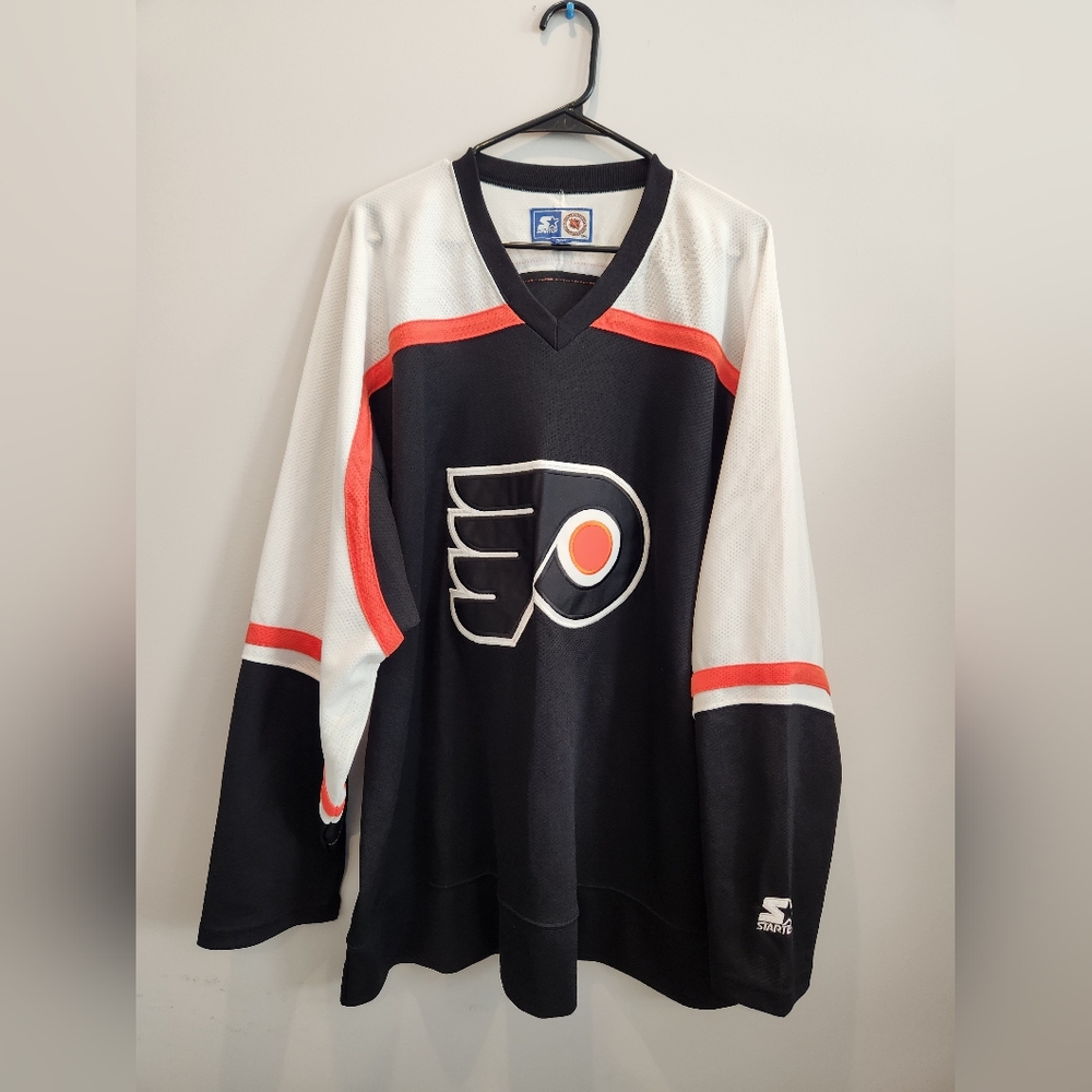 Vintage Philadelphia Flyers Starter NHL Hockey Jersey  Men's 1999-2000 throwback